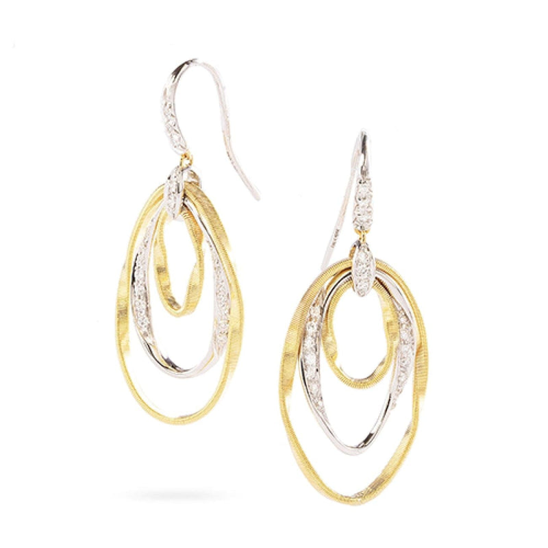 Marco Bicego Jewelry - MARRAKECH ONDE YELLOW GOLD EARRINGS | Manfredi Jewels