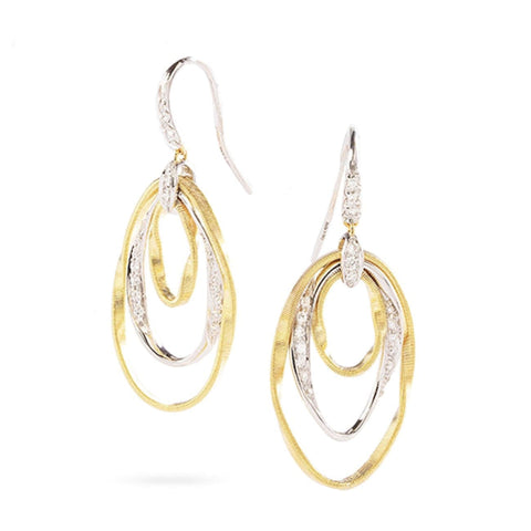 MARRAKECH ONDE YELLOW GOLD EARRINGS