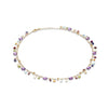 Marco Bicego Jewelry - Paradise Collection 18K Yellow Gold Amethyst and Mixed Gemstone Single Strand Necklace | Manfredi Jewels