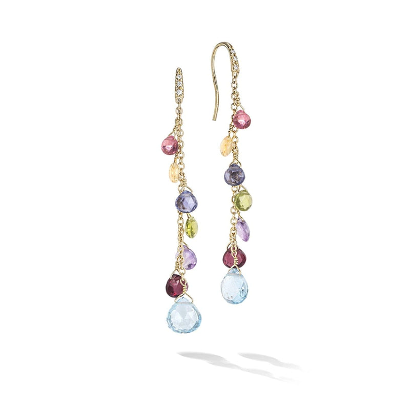 Marco Bicego Jewelry - Paradise Collection 18K Yellow Gold Earrings | Manfredi Jewels