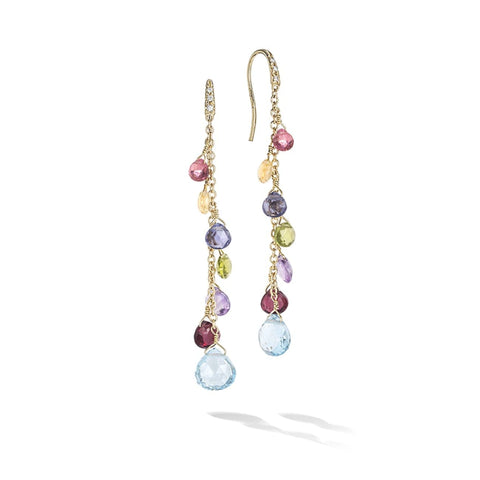 Paradise Collection 18K Yellow Gold Earrings