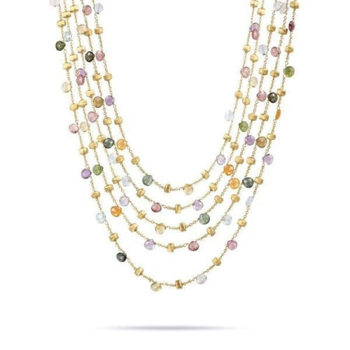 Marco Bicego Jewelry - PARADISE COLLECTION 18K YELLOW GOLD NECKLACE | Manfredi Jewels