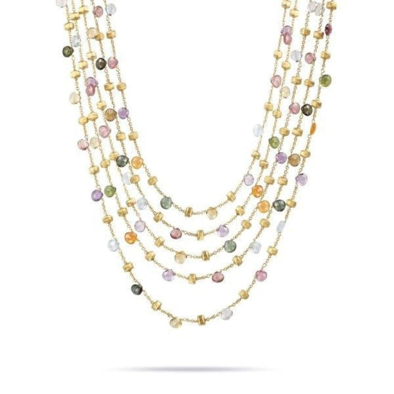 Marco Bicego Jewelry - PARADISE COLLECTION 18K YELLOW GOLD NECKLACE | Manfredi Jewels