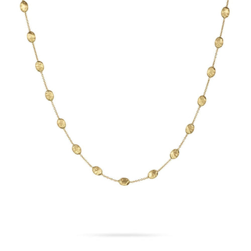 Marco Bicego Jewelry - Siviglia Collection 18K Yellow Gold Medium Bead Necklace | Manfredi Jewels
