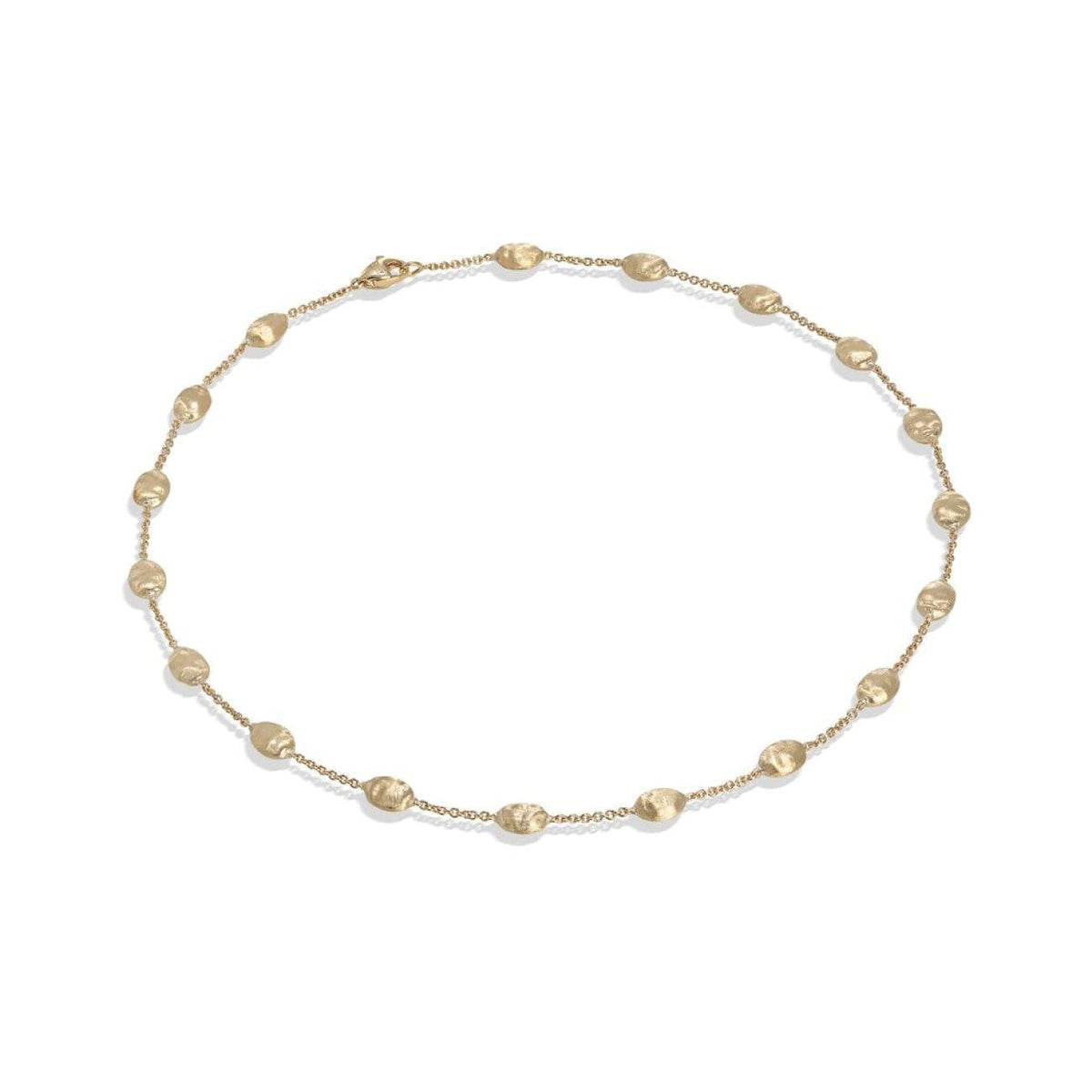 Marco Bicego Jewelry - Siviglia Collection 18K Yellow Gold Medium Bead Short Necklace | Manfredi Jewels