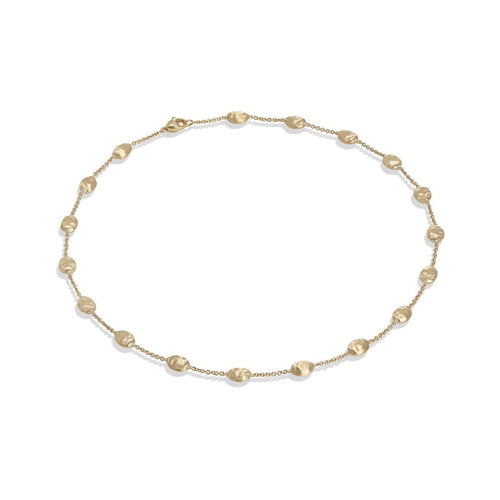 Marco Bicego Jewelry - Siviglia Collection 18K Yellow Gold Medium Bead Short Necklace | Manfredi Jewels