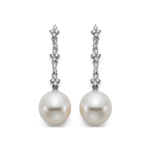 Mastoloni Jewelry - ANTIQUITY CULTURED PEARL EARRINGS | Manfredi Jewels