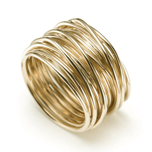 Mattioli Jewelry - 18KT YELLOW GOLD TIBET RING | Manfredi Jewels