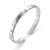 Mattioli Jewelry - CUTS bracelet in white gold and white diamonds | Manfredi Jewels