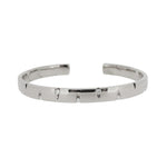 Mattioli Jewelry - CUTS bracelet in white gold and white diamonds | Manfredi Jewels