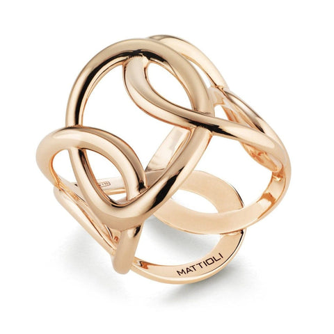 Hiroko ring in rose gold