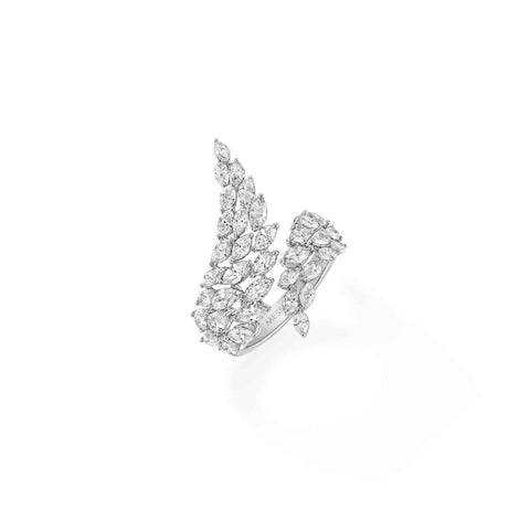Angel Ribbon Diamond Ring 6494