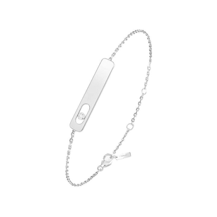 Messika Jewelry - BRACELET DIAMOND WHITE GOLD MY FIRST DIAMOND | Manfredi Jewels