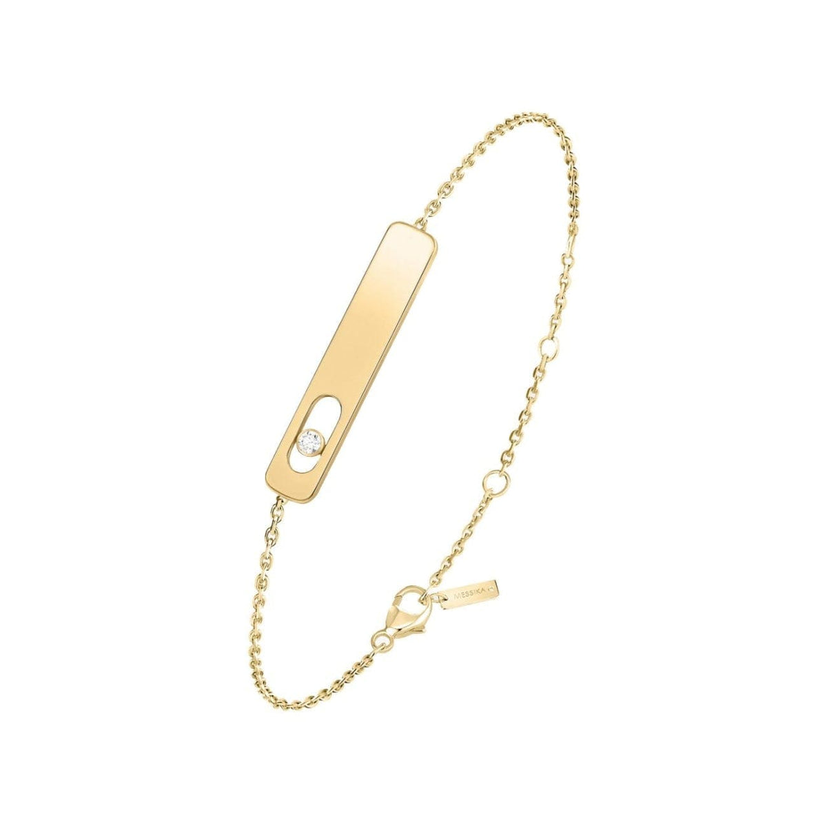 Messika Jewelry - BRACELET DIAMOND YELLOW GOLD MY FIRST DIAMOND | Manfredi Jewels