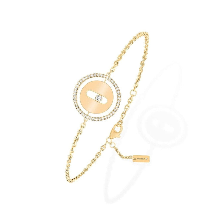 Messika Jewelry - Bracelet Sur Chaîne Lucky Move Pm Bracelet - Yellow Gold | Manfredi Jewels