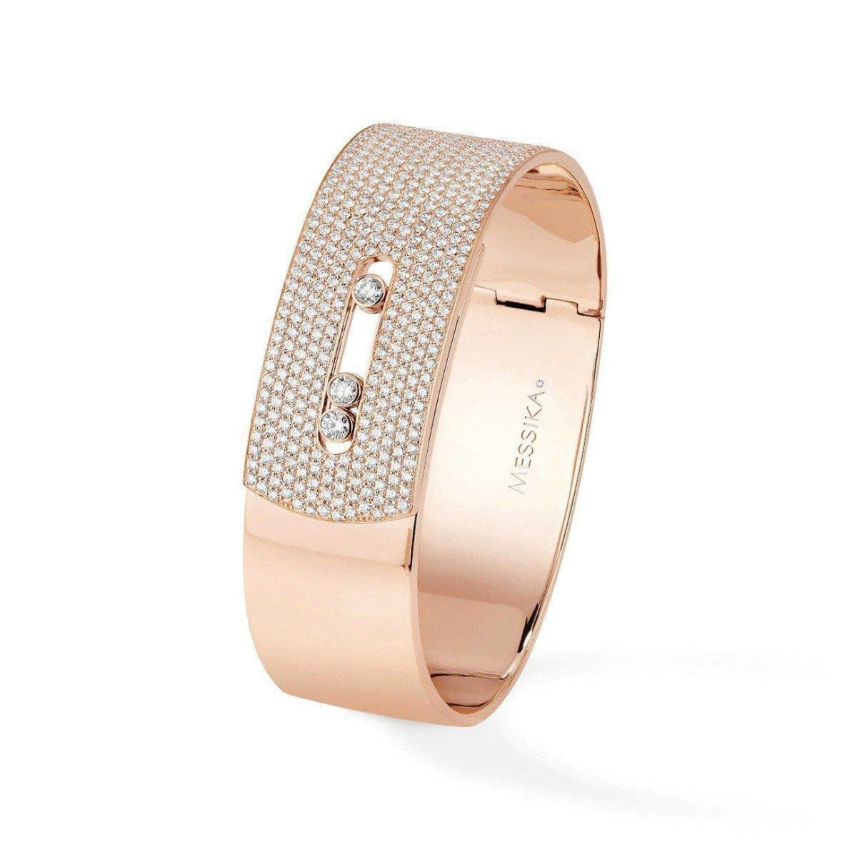 Messika Jewelry - Move Noa Cuff Bracelet - Rose Gold | Manfredi Jewels