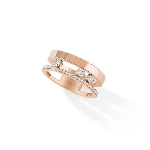 Messika Jewelry - MOVE ROMANE RING ROSE GOLD | Manfredi Jewels