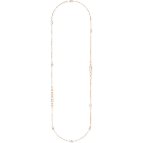 Messika Jewelry - Move Uno Long Lenght Diamond Necklace 7170 | Manfredi Jewels