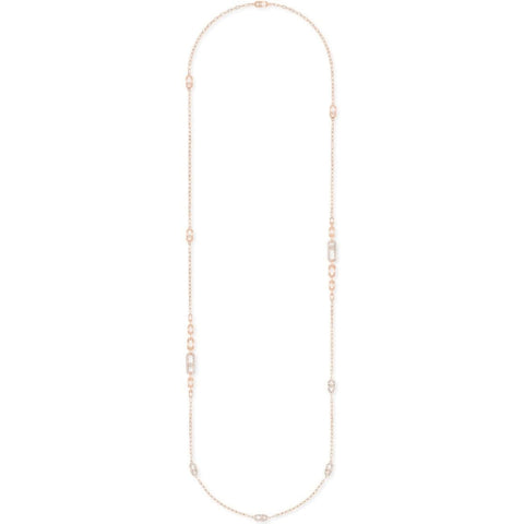 Move Uno Long Lenght Diamond Necklace 7170