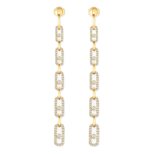 Messika Jewelry - MOVE UNO MULTI PENDANT EARRINGS | Manfredi Jewels