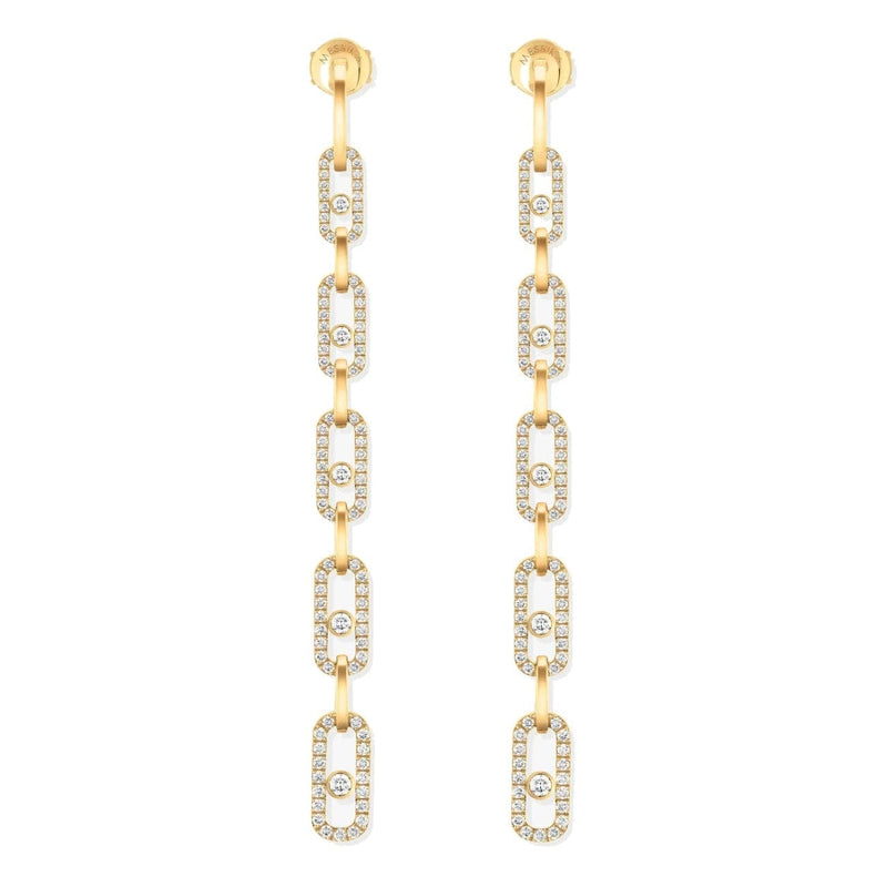 Messika Jewelry - MOVE UNO MULTI PENDANT EARRINGS | Manfredi Jewels