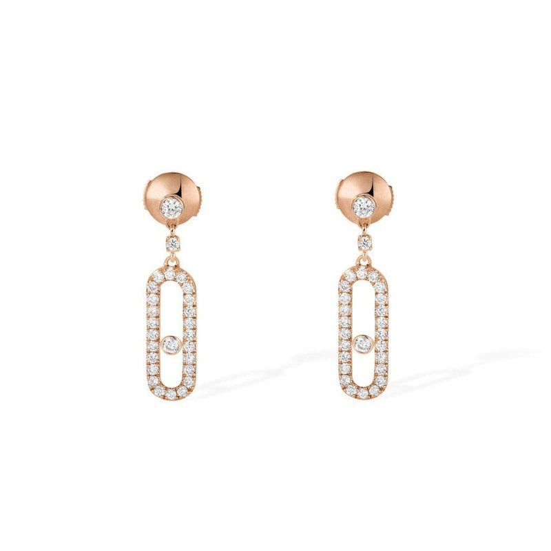 Messika Jewelry - Move Uno Stud Earrings | Manfredi Jewels