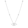 Messika Jewelry - UCKY EYE LONG PAVÉ - SET NECKLACE | Manfredi Jewels