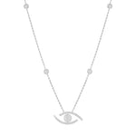 Messika Jewelry - UCKY EYE LONG PAVÉ - SET NECKLACE | Manfredi Jewels