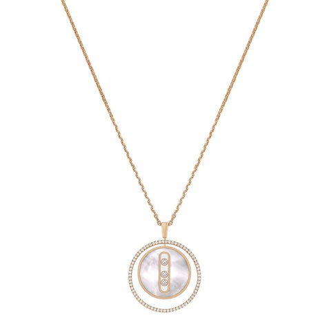 WHITE MOTHER-OF-PEARL LUCKY MOVE MM