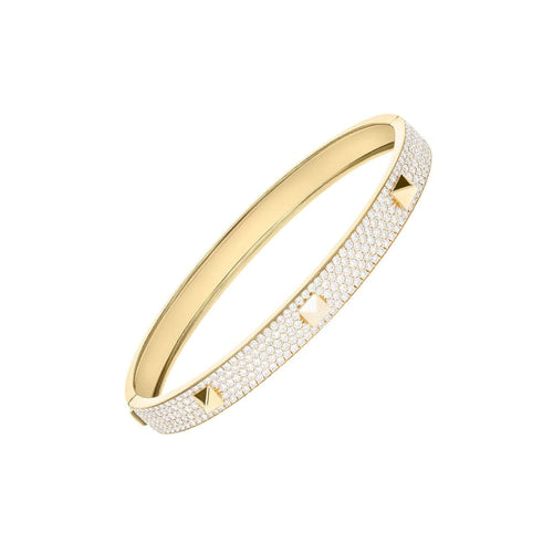 Messika Jewelry - YELLOW GOLD DIAMOND BANGLE | Manfredi Jewels