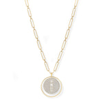 Messika Jewelry - YELLOW GOLD DIAMOND LUCKY MOVE LONG NECKLACE PAVÉ GM | Manfredi Jewels