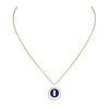 Messika Jewelry - YELLOW GOLD DIAMOND NECKLACE LUCKY MOVE PM LAPIS LAZULI | Manfredi Jewels