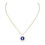 Messika Jewelry - YELLOW GOLD DIAMOND NECKLACE LUCKY MOVE PM LAPIS LAZULI | Manfredi Jewels