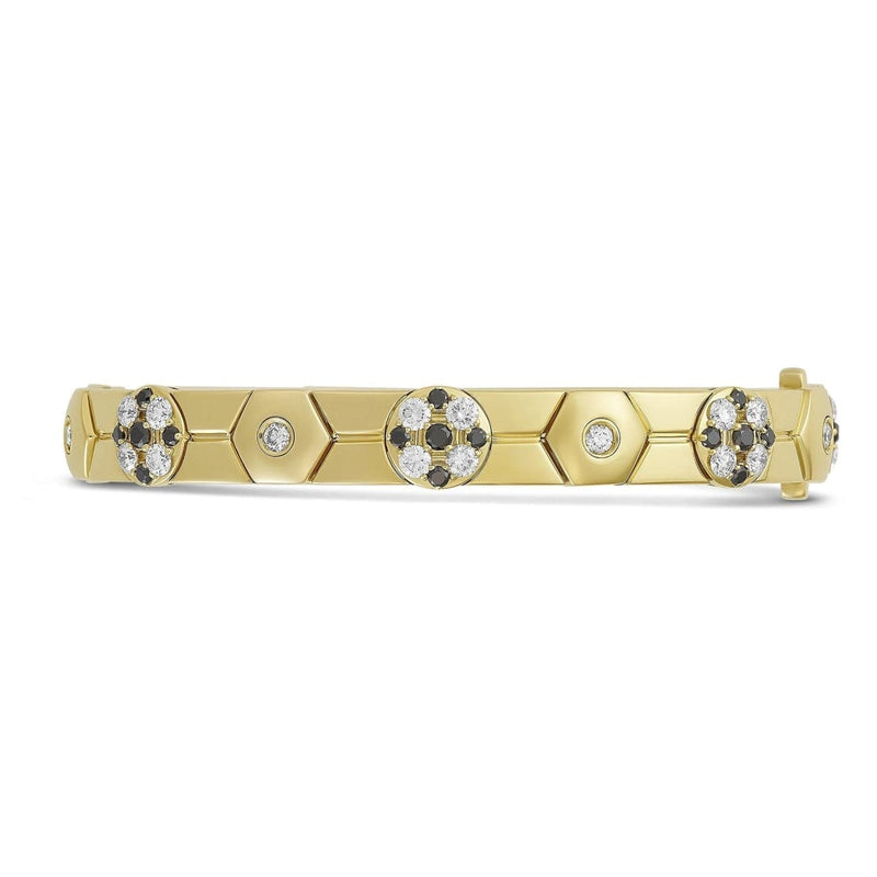 Miseno Jewelry - Baia Sommersa Bracelet White and Black Diamonds | Manfredi Jewels