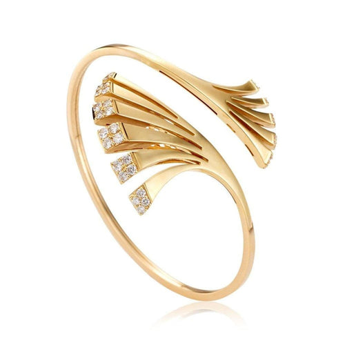 Miseno Jewelry - Ventaglio Bracelet in yellow gold | Manfredi Jewels