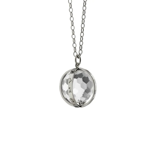 Monica Rich Kosann Jewelry - ’CARPE DIEM’ NECKLACE IN SILVER LARGE | Manfredi Jewels