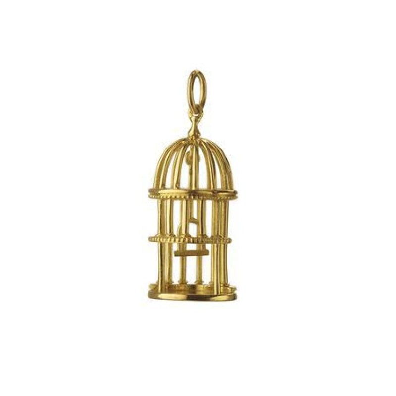 Monica Rich Kosann Jewelry - ’FREEDOM’ BIRDCAGE CHARM | Manfredi Jewels