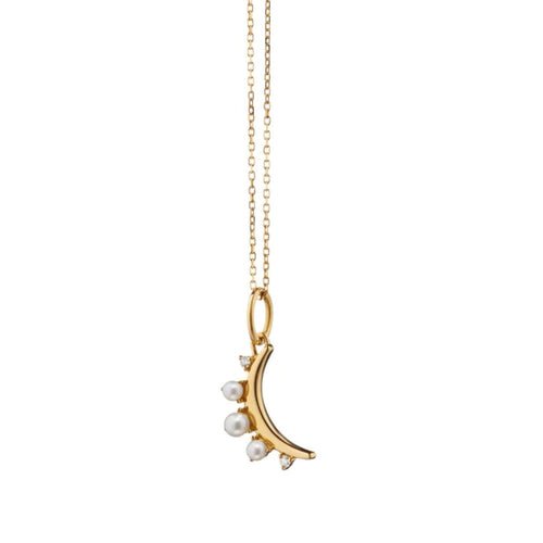 Monica Rich Kosann Jewelry - JUNE PEARL ’MOON’ BIRTHSTONE NECKLACE | Manfredi Jewels