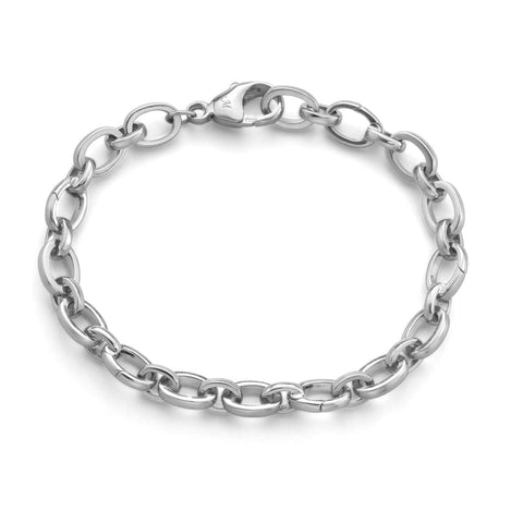 Sterling Silver 7.5" Charm Bracelet