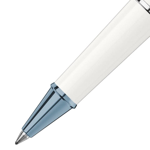 Montblanc Accessories - Meisterstuck Classique Rollerball Glacier White | Manfredi Jewels