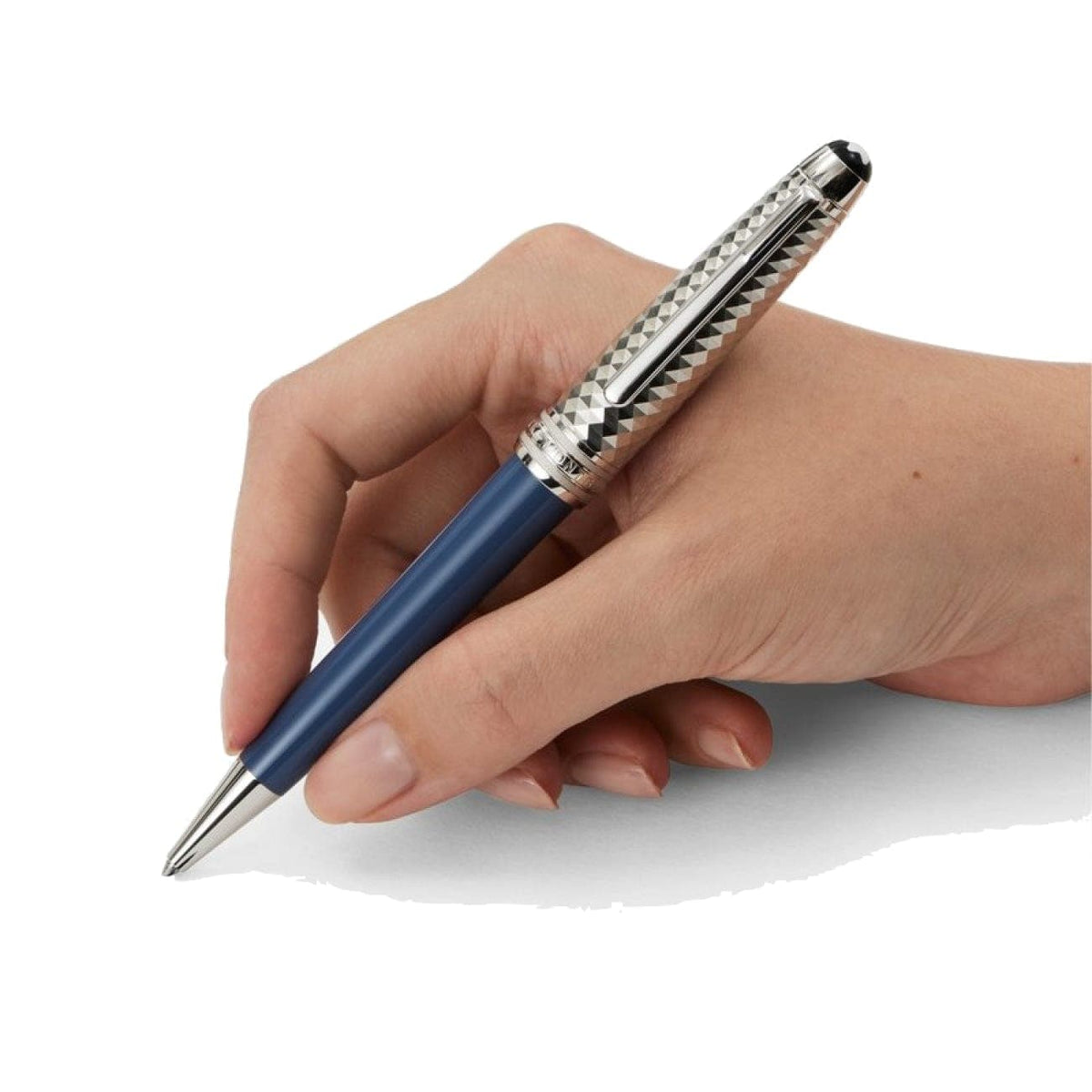Montblanc Accessories - Montblanc Meisterstuck Doue Classique Ballpoint - Glacier Blue | Manfredi Jewels
