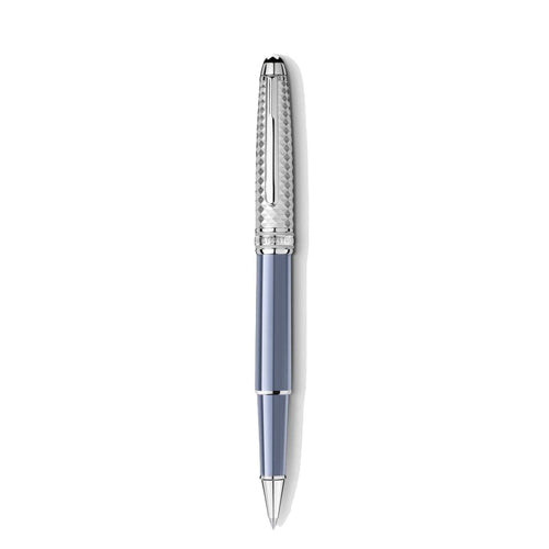 Montblanc Accessories - Meisterstuck Doue Classique Rollerball Glacier Blue | Manfredi Jewels