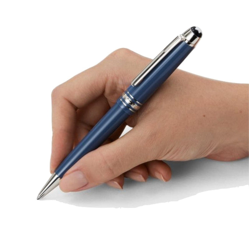 Montblanc Accessories - Meisterstuck Midsize Ballpoint Glacier Blue | Manfredi Jewels