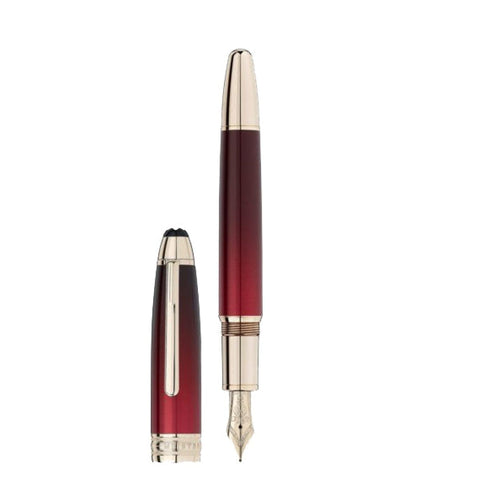 Meisterstück Calligraphy Solitaire Burgundy Lacquer Fountain Pen