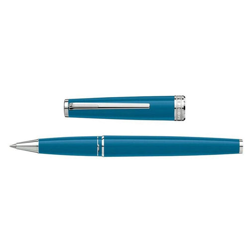 Montblanc Accessories - Pix Petrol Blue Rollerball Pen [MB - 119583] | Manfredi Jewels