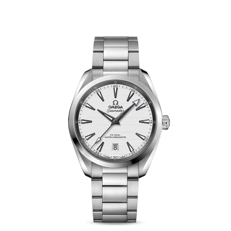 OMEGA Watches - AQUA TERRA 150M CO‑AXIAL MASTER CHRONOMETER 38 MM | Manfredi Jewels