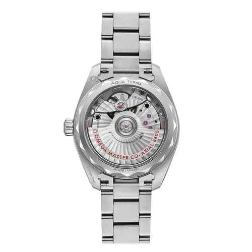 OMEGA New Watches - Seamaster - AQUA TERRA 150M CO‑AXIAL MASTER CHRONOMETER 34 MM | Manfredi Jewels
