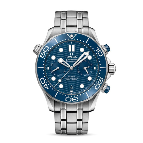 OMEGA New Watches - SEAMASTER DIVER 300M CO‑AXIAL MASTER CHRONOMETER CHRONOGRAPH | Manfredi Jewels