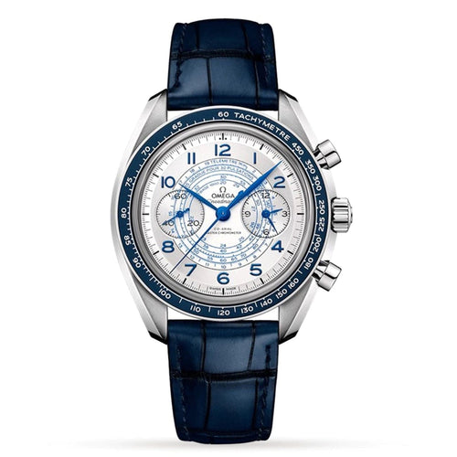 OMEGA Watches - Speedmaster Chronoscope Co - Axial Master Chronometer Chronograph 43 MM | Manfredi Jewels