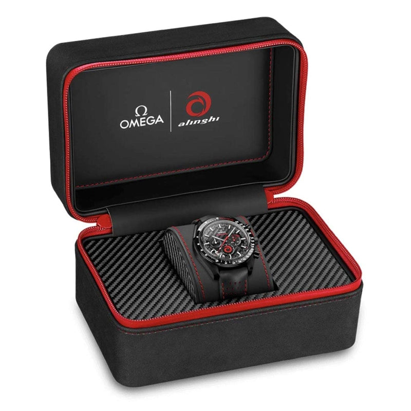 独創的 Side Dark Speedmaster Omega Of Team Chronograph Moon The 時計